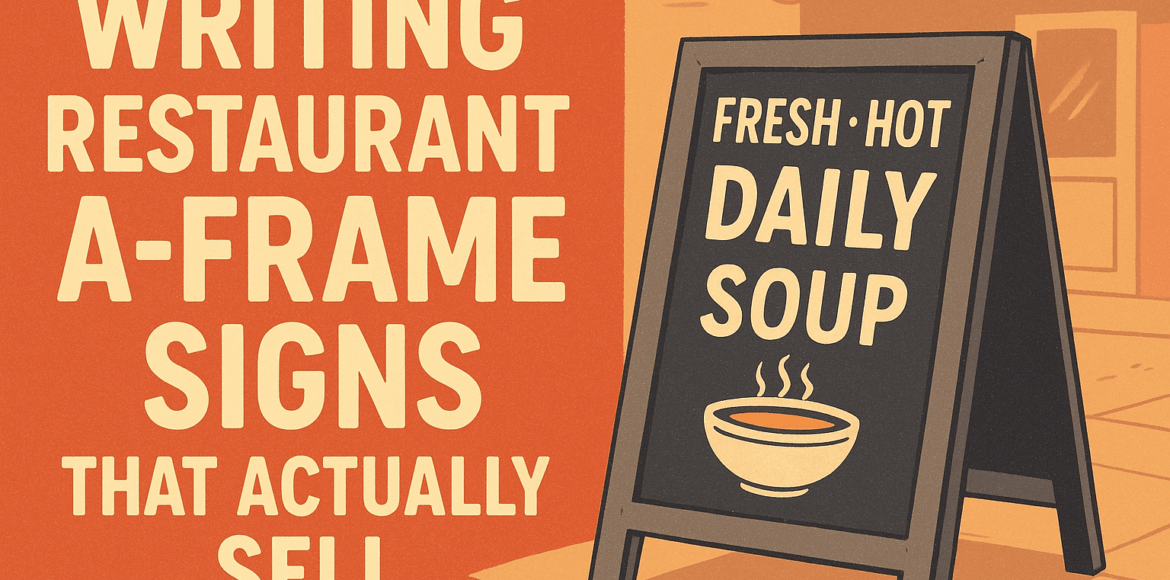 A frame Sign A frame Sign