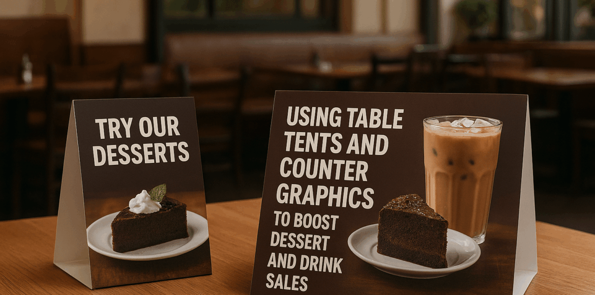Table Tents and Counter Graphics Table Tents and Counter Graphics