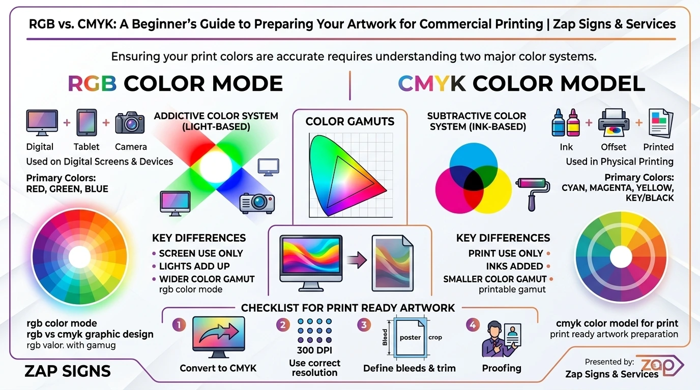 RGB vs CMYK for printing